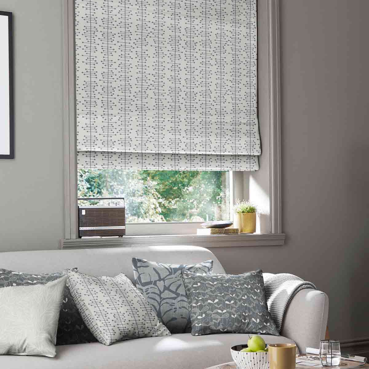 Product photograph of Missprint Muscat Small Matchbox Roman Blind from Choice Furniture Superstore.
