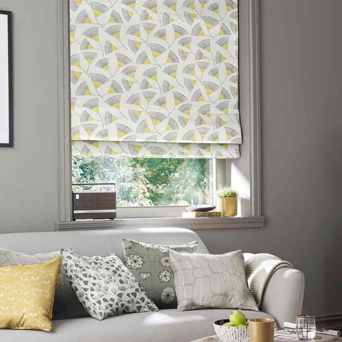 Product photograph of Missprint Persia Piccalilli Roman Blind from Choice Furniture Superstore.