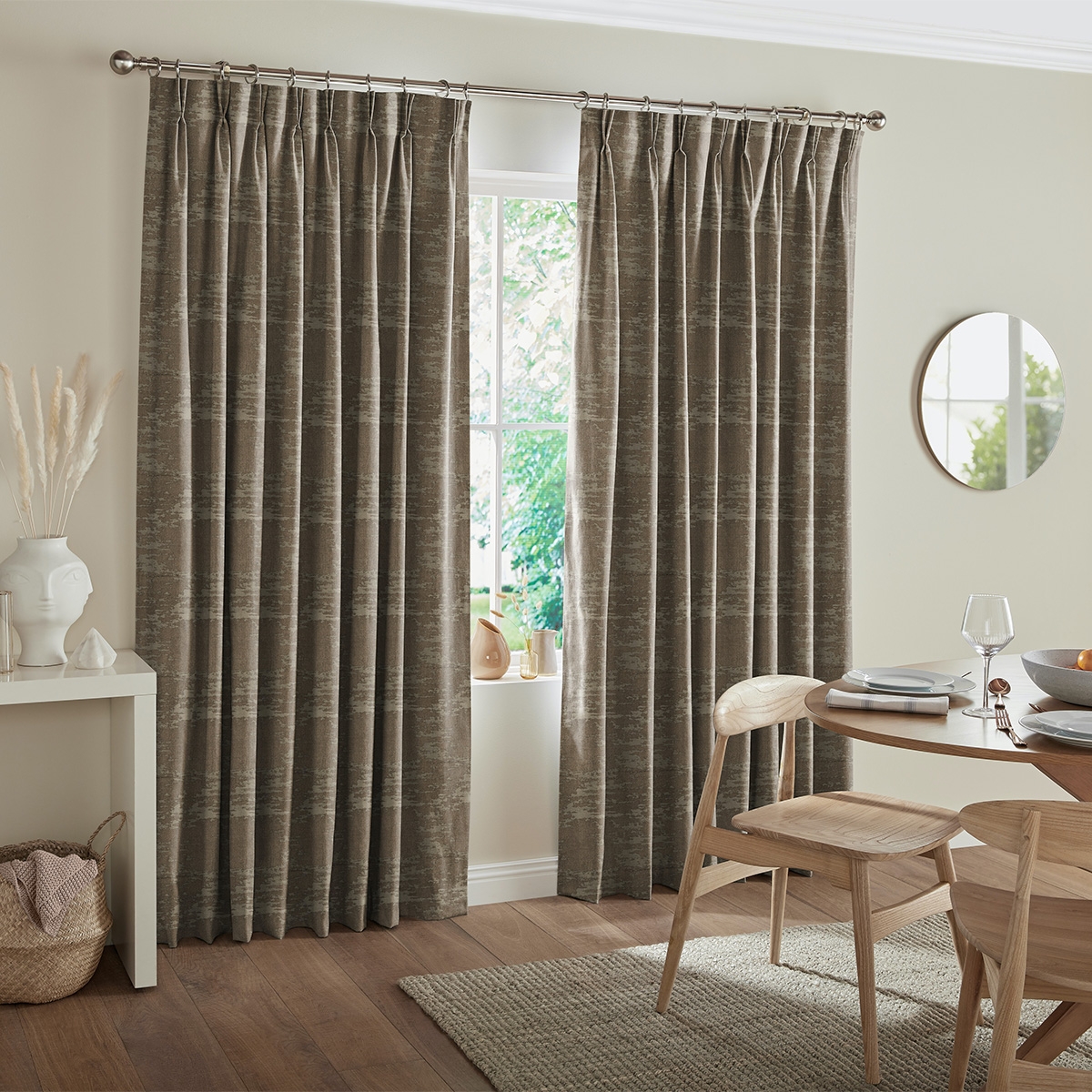 Product photograph of Asmir Bronze Curtain from Choice Furniture Superstore.