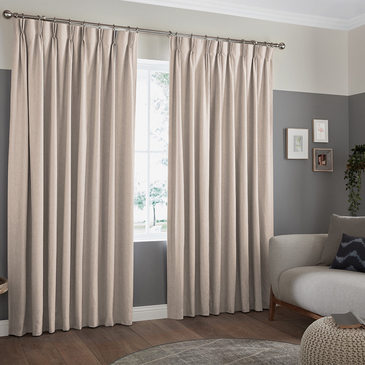 Product photograph of Casey Haze Curtain from Choice Furniture Superstore.