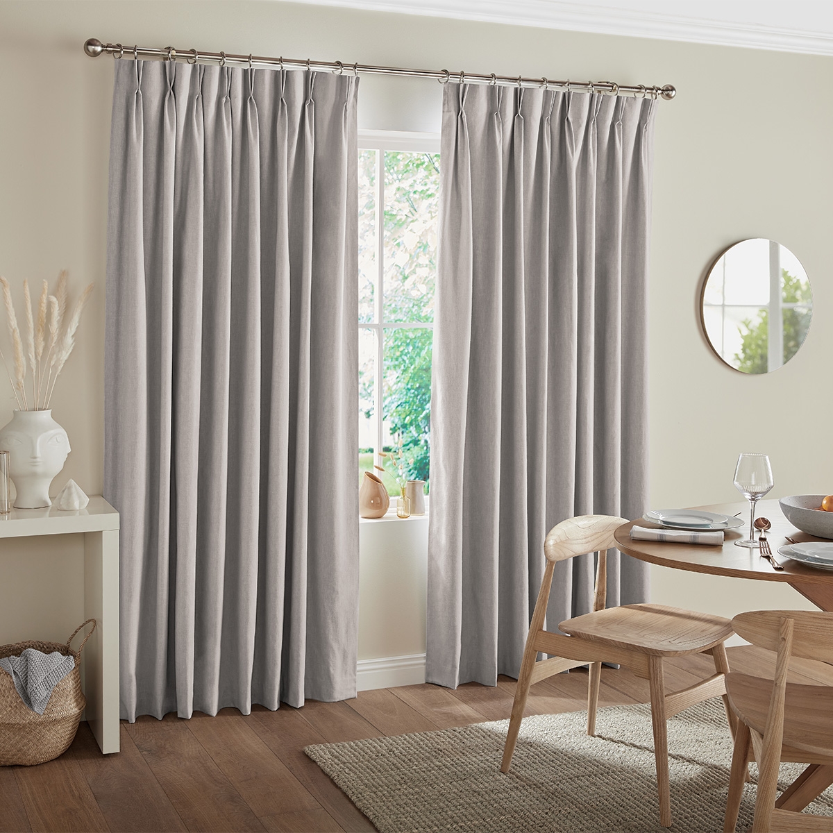 Product photograph of Casey Platinum Curtain from Choice Furniture Superstore.
