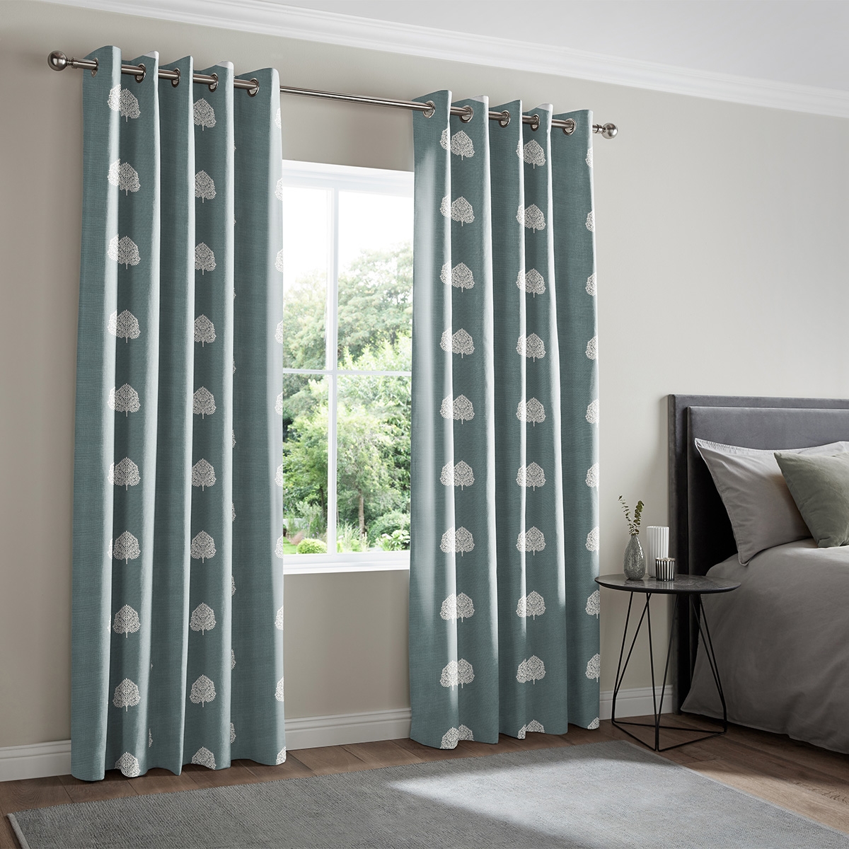 Product photograph of Coman Peacock Curtain from Choice Furniture Superstore.
