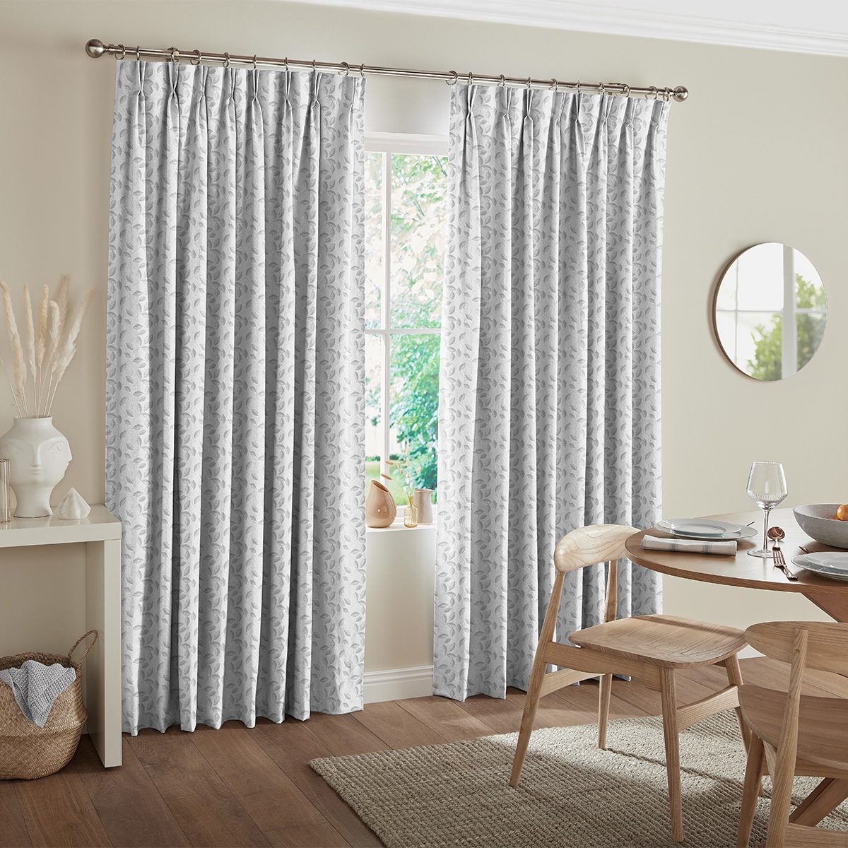Product photograph of Conte Platinum Curtain from Choice Furniture Superstore.