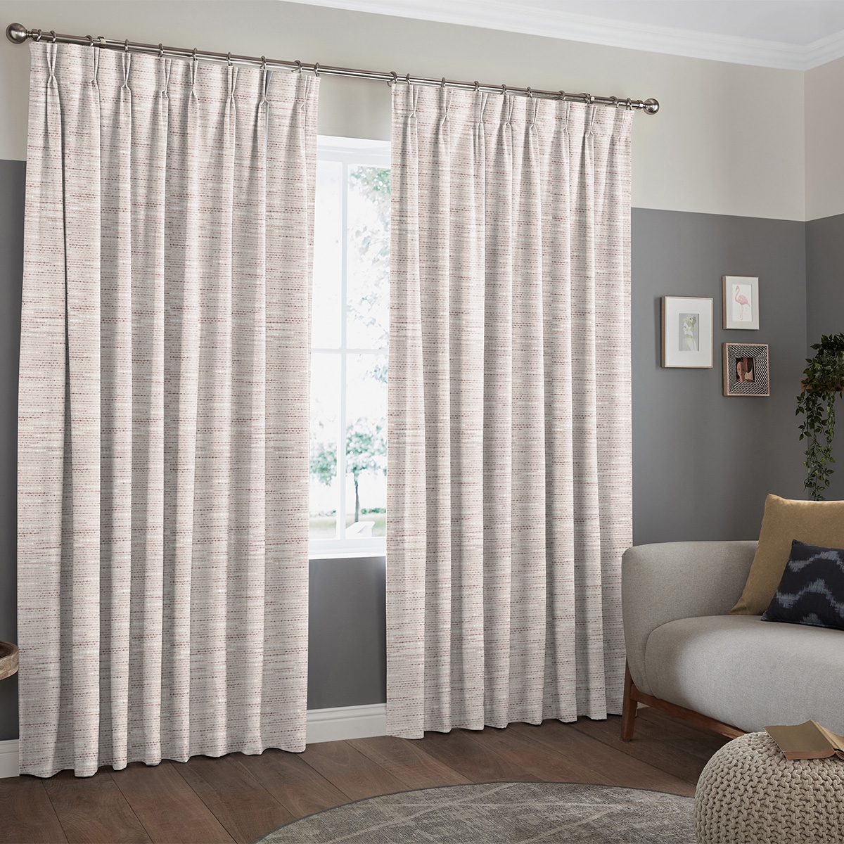 Product photograph of Janik Shell Curtain from Choice Furniture Superstore.