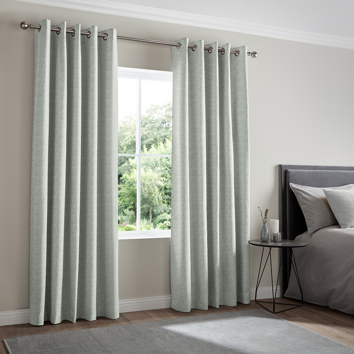 Product photograph of Matip Seafoam Curtain from Choice Furniture Superstore.