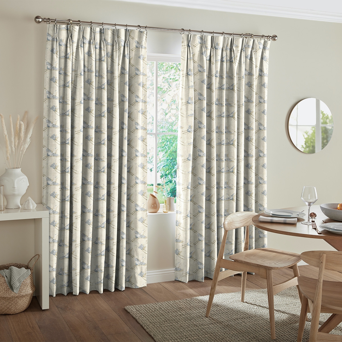 Product photograph of Olivia Linen Curtain from Choice Furniture Superstore.