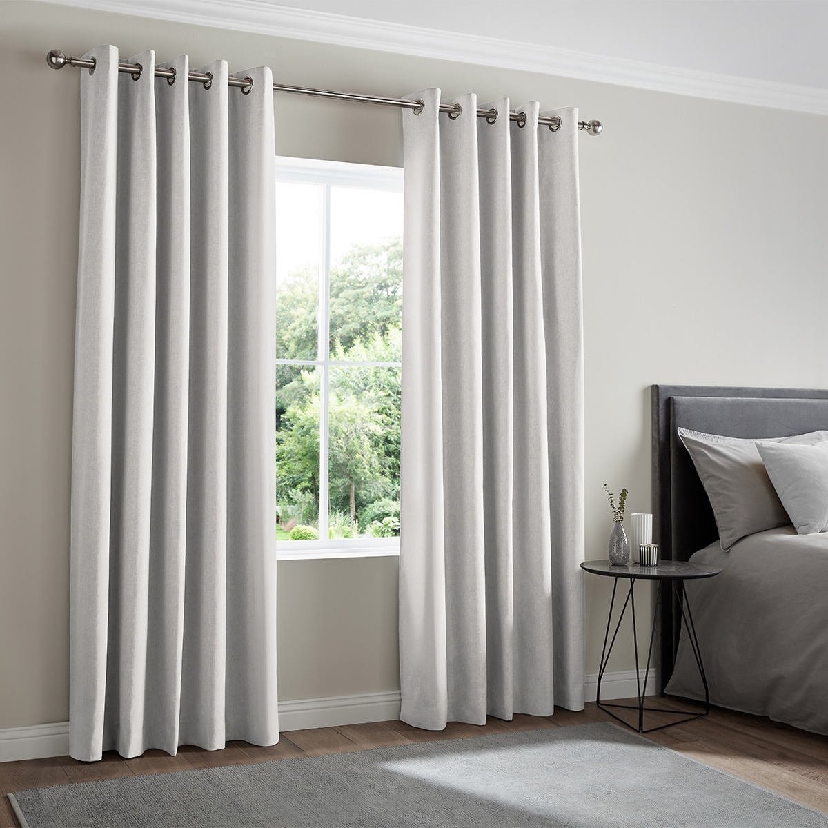 Product photograph of Riyad Ecru Curtain from Choice Furniture Superstore.
