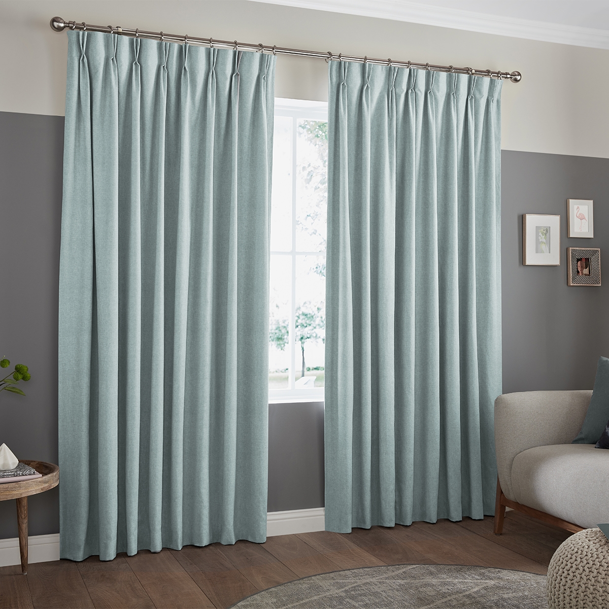 Product photograph of Riyad Mineral Curtain from Choice Furniture Superstore.