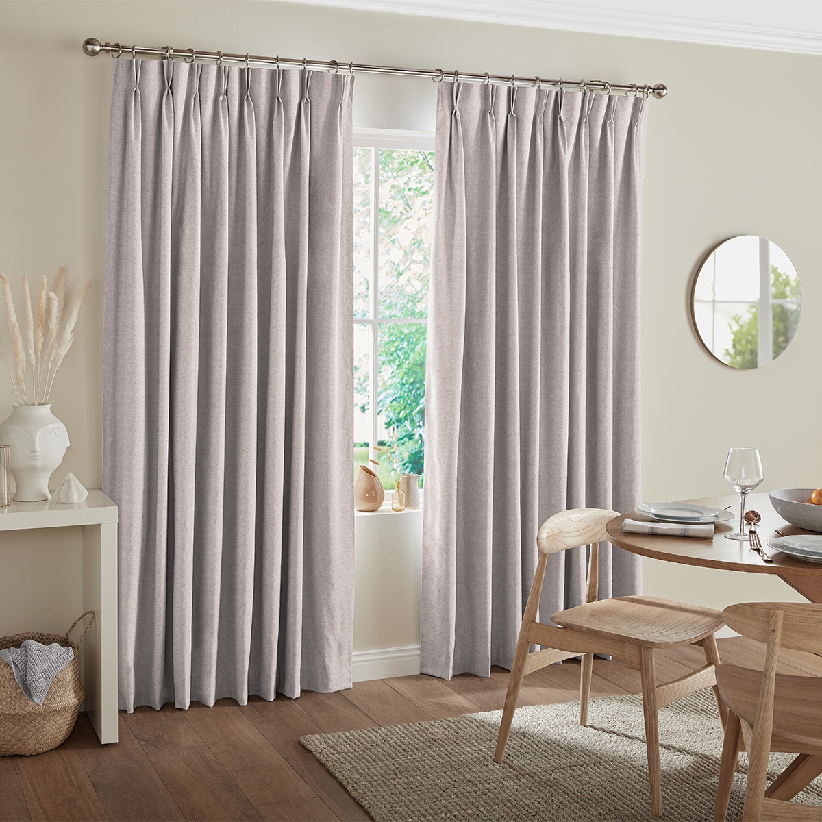 Product photograph of Rodon Heather Curtain from Choice Furniture Superstore.