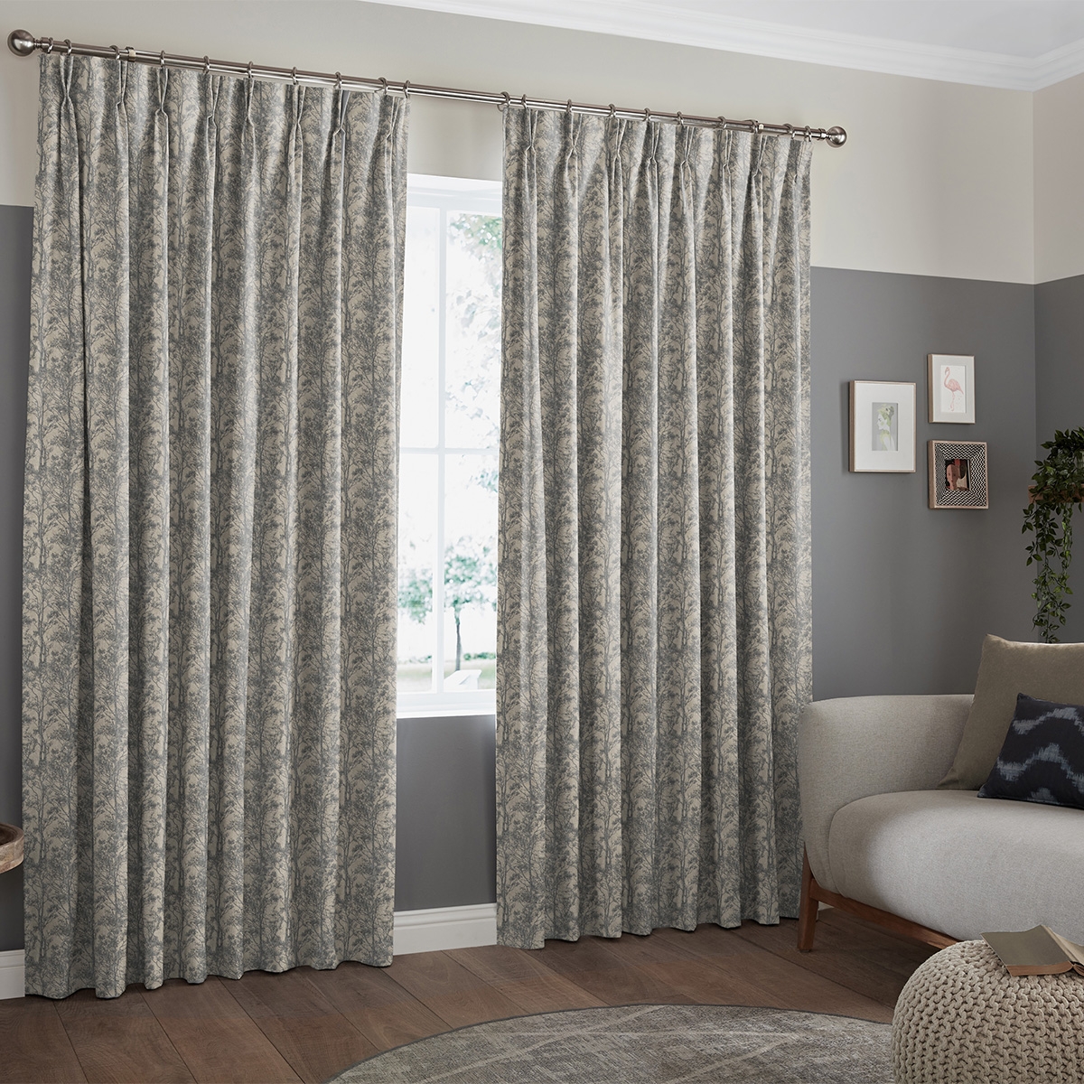 Product photograph of Sami Monsoon Curtain from Choice Furniture Superstore.