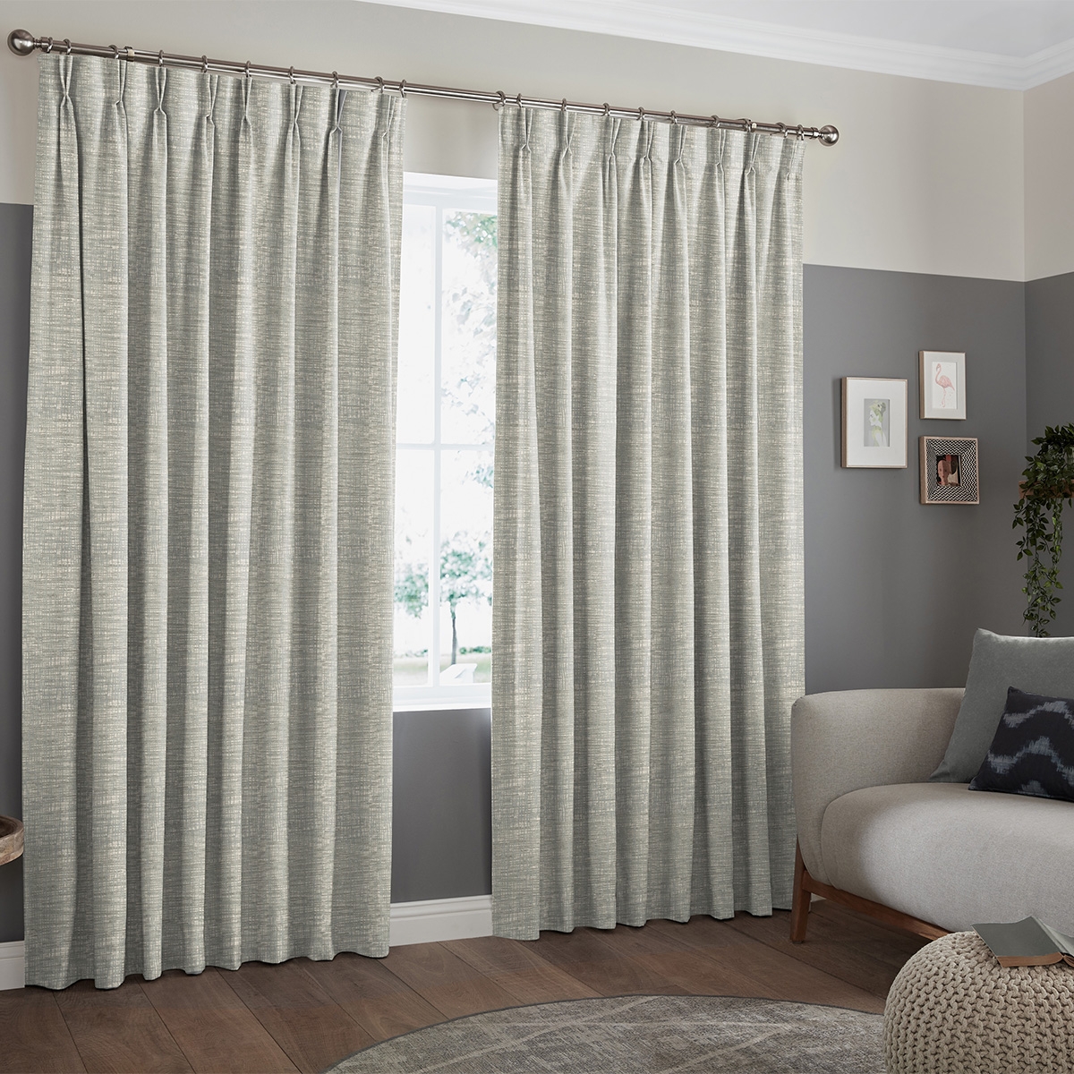 Product photograph of Semedo Duckegg Curtain from Choice Furniture Superstore.