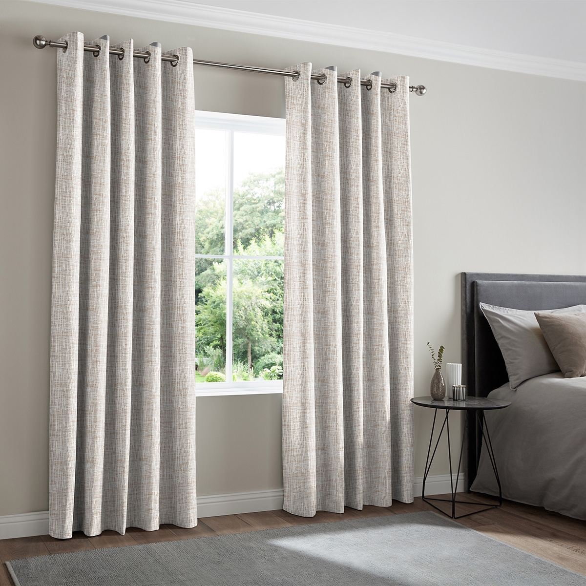 Product photograph of Semedo Terracotta Curtain from Choice Furniture Superstore.