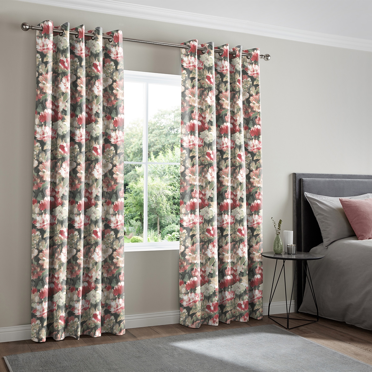 Product photograph of Silva Scarlet Curtain from Choice Furniture Superstore.