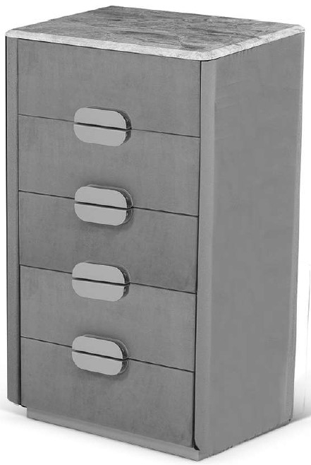 Product photograph of Marylin Marble 6 Drawer Wide Chest - Variation Available from Choice Furniture Superstore.