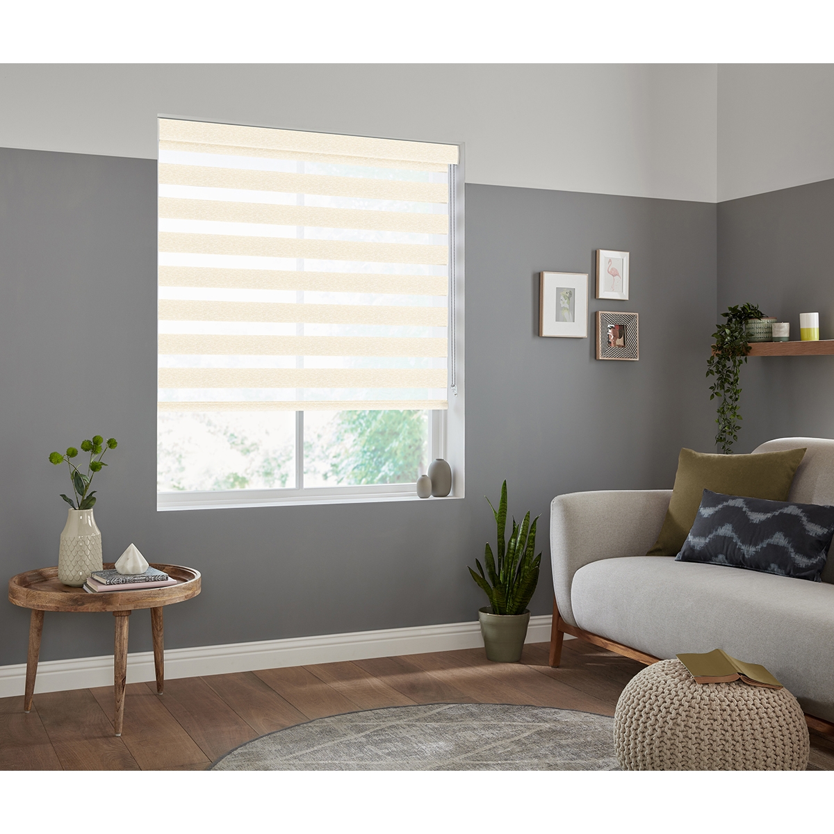 Product photograph of Cooper Cream Fifty50 Blinds from Choice Furniture Superstore.