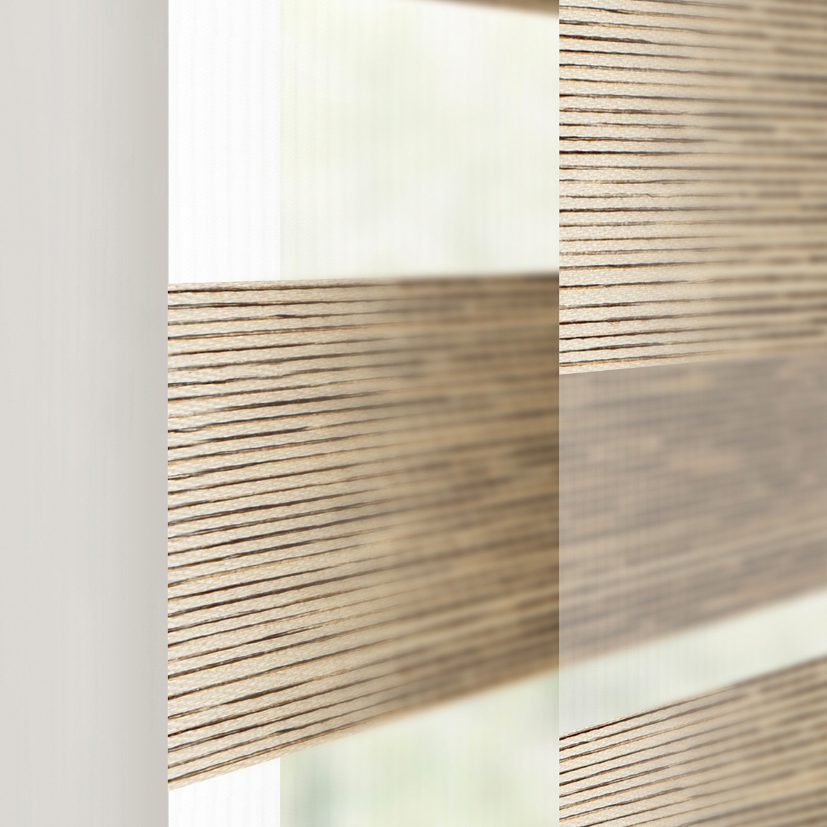 Product photograph of Kira Bamboo Natural Fifty50 Blinds from Choice Furniture Superstore.