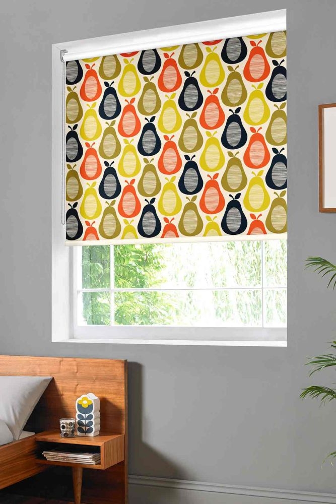 Product photograph of Scribble Pears Multi Roller Blind from Choice Furniture Superstore.