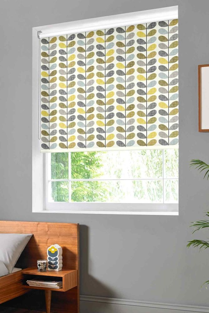 Product photograph of Scribble Stem Seagrass And Duck Egg Roller Blind from Choice Furniture Superstore.