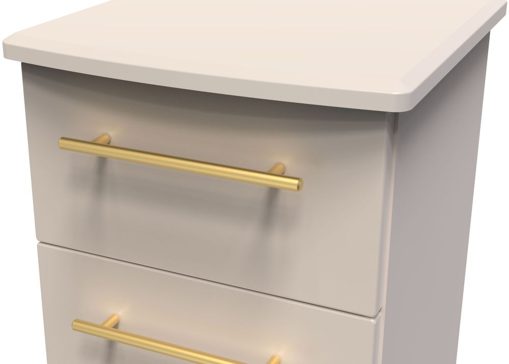Product photograph of Haworth 3 Drawer Bedside Cabinet from Choice Furniture Superstore.