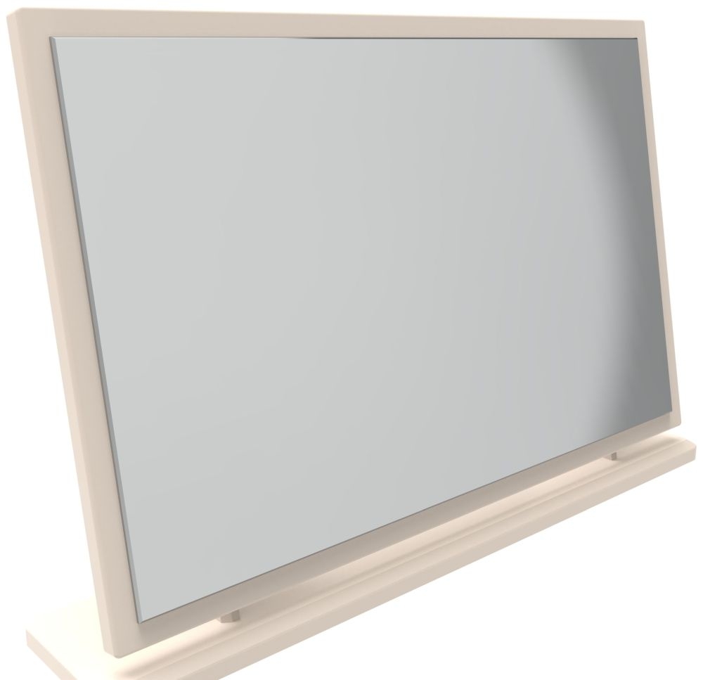 Product photograph of Haworth Cashmere Large Dressing Mirror from Choice Furniture Superstore.