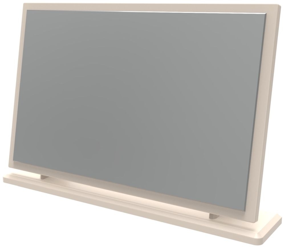 Product photograph of Haworth Cashmere Large Dressing Mirror from Choice Furniture Superstore.