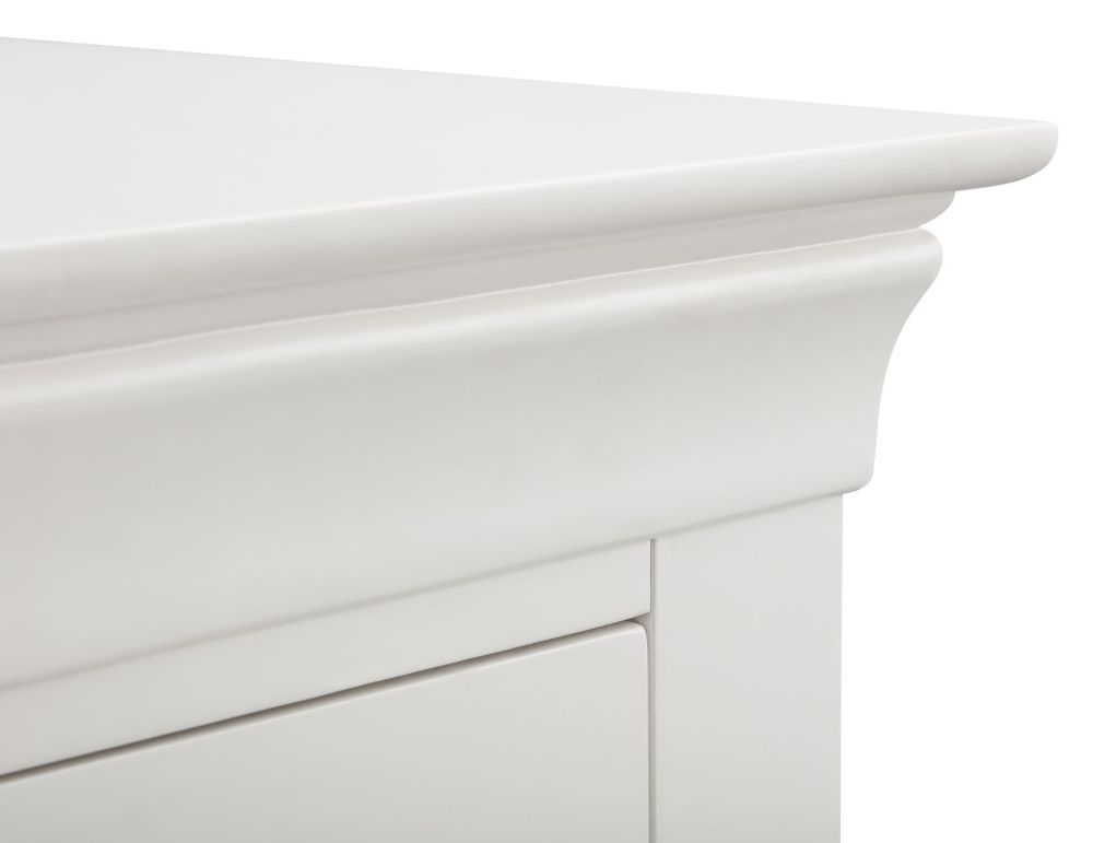 Product photograph of Clermont Light Grey 3 2 Drawer Chest from Choice Furniture Superstore.