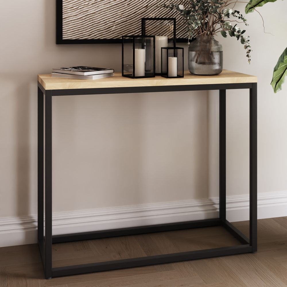 Product photograph of Stockholm Small Console Table from Choice Furniture Superstore.