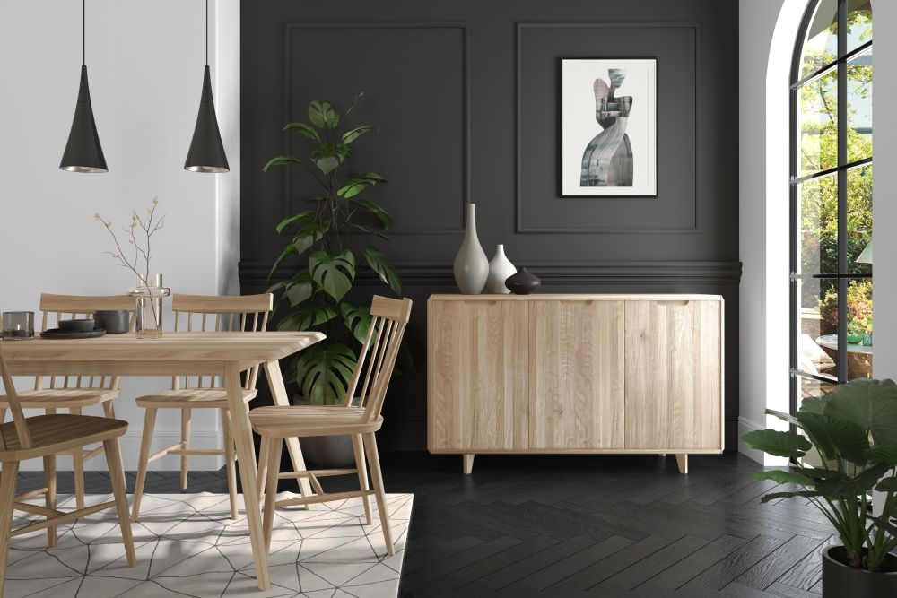 Product photograph of Bergen Scandinavian Oak Dining Armchair Sold In Pairs from Choice Furniture Superstore.