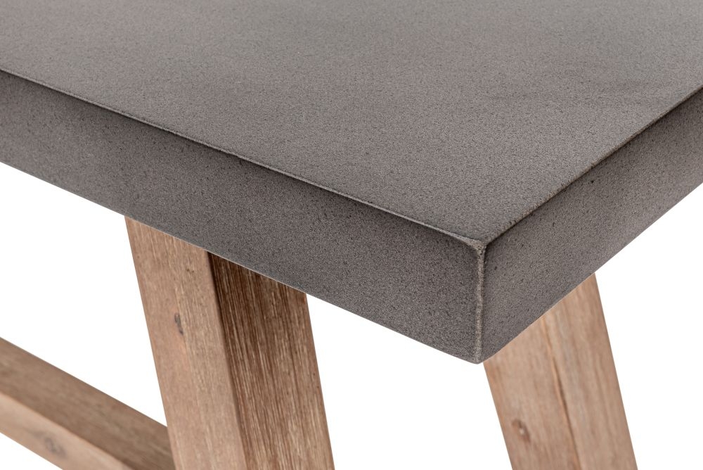 Product photograph of Pimlico Acacia Wood And Concrete Top Console Table from Choice Furniture Superstore.