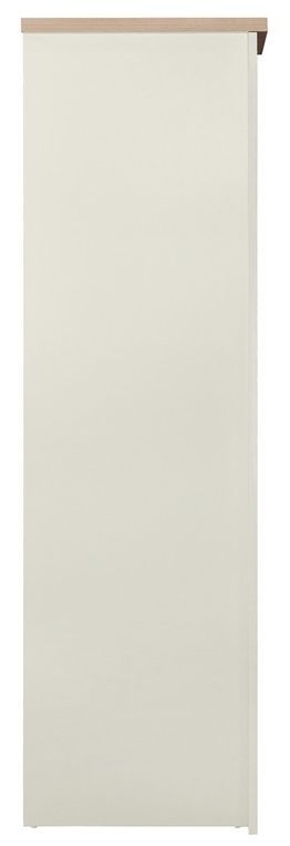 Product photograph of Birlea Highgate Cream Painted 2 Door Wardrobe from Choice Furniture Superstore.