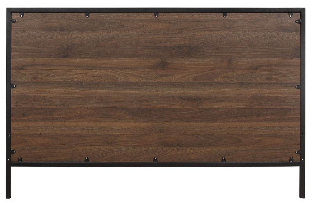 Product photograph of Houston Walnut Bed from Choice Furniture Superstore.