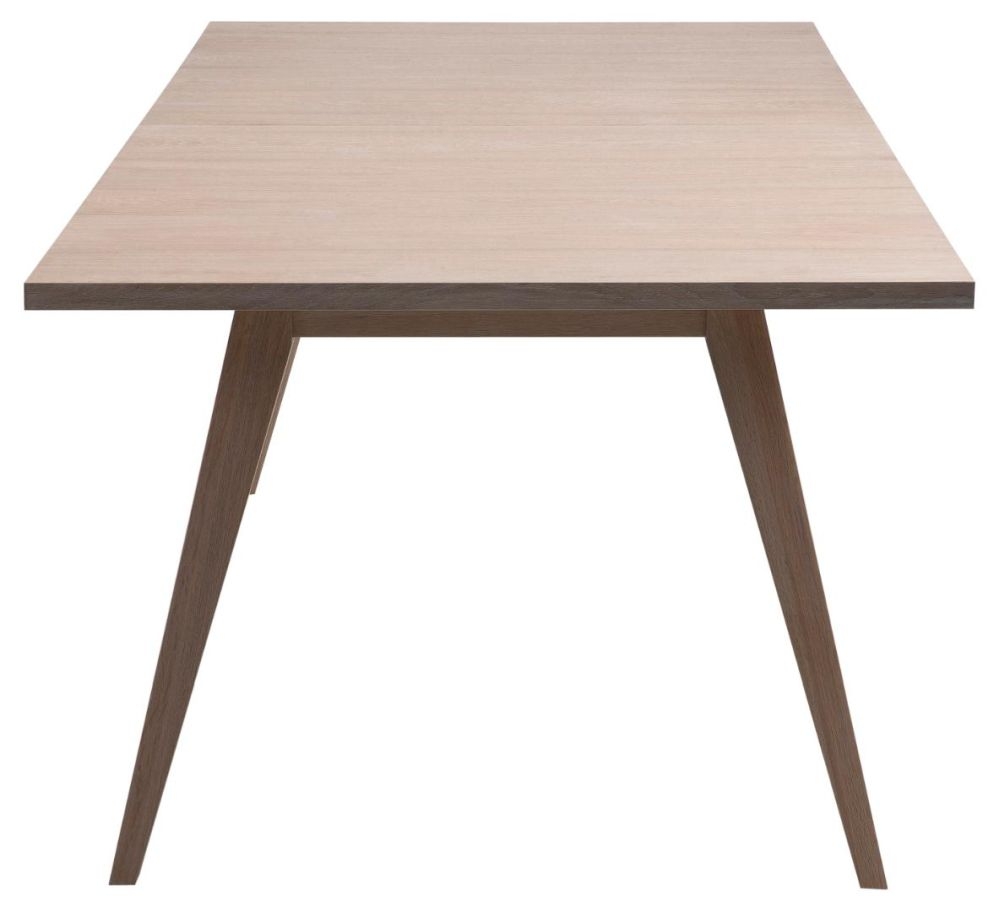 Product photograph of Anvik Oak 8 Seater Extending Dining Table from Choice Furniture Superstore.