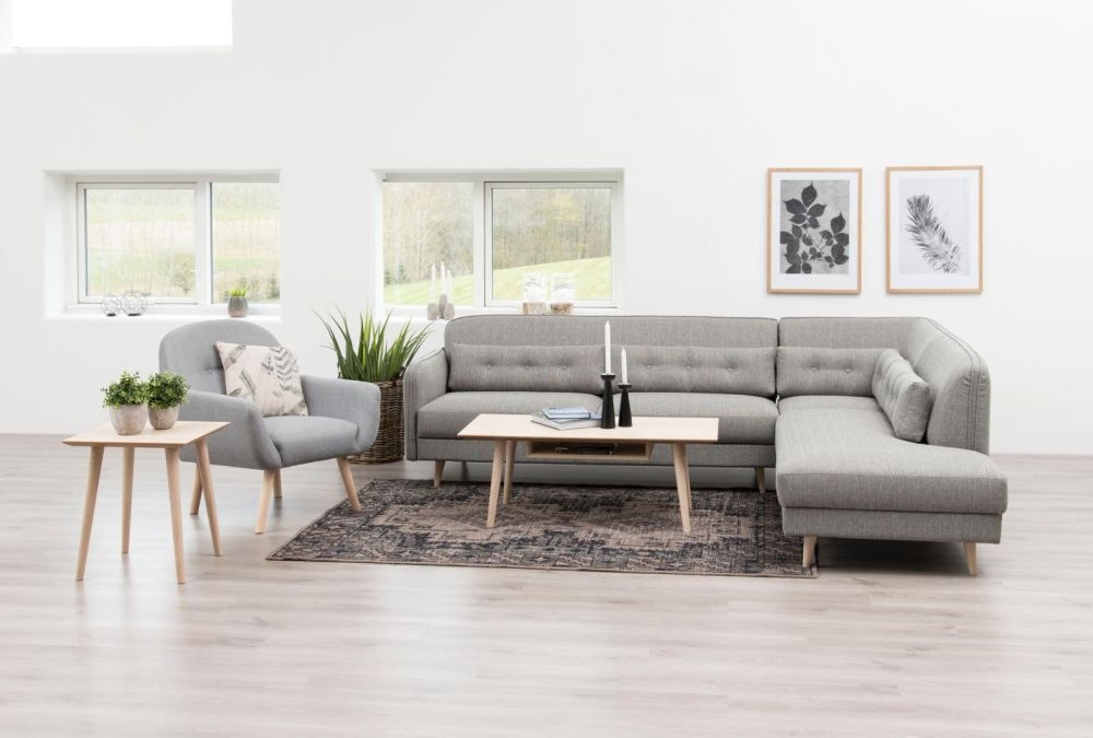 Product photograph of Clancy Oak Coffee Table from Choice Furniture Superstore.