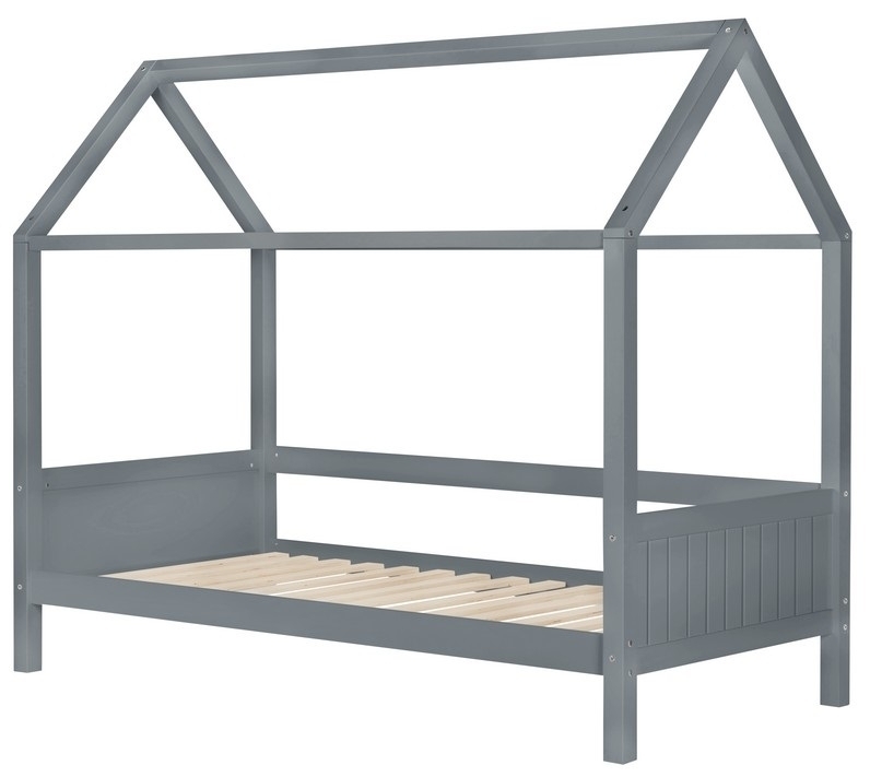 Product photograph of Grey Home Bed from Choice Furniture Superstore.