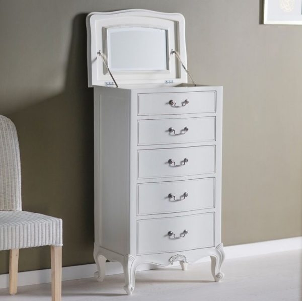 Clearance - Chic Lingerie Vanilla 5 Drawer Chest - B20