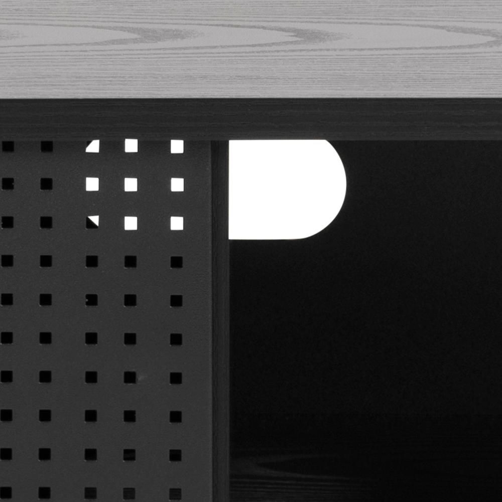 Product photograph of Avilla Black 140cm Tv Unit from Choice Furniture Superstore.