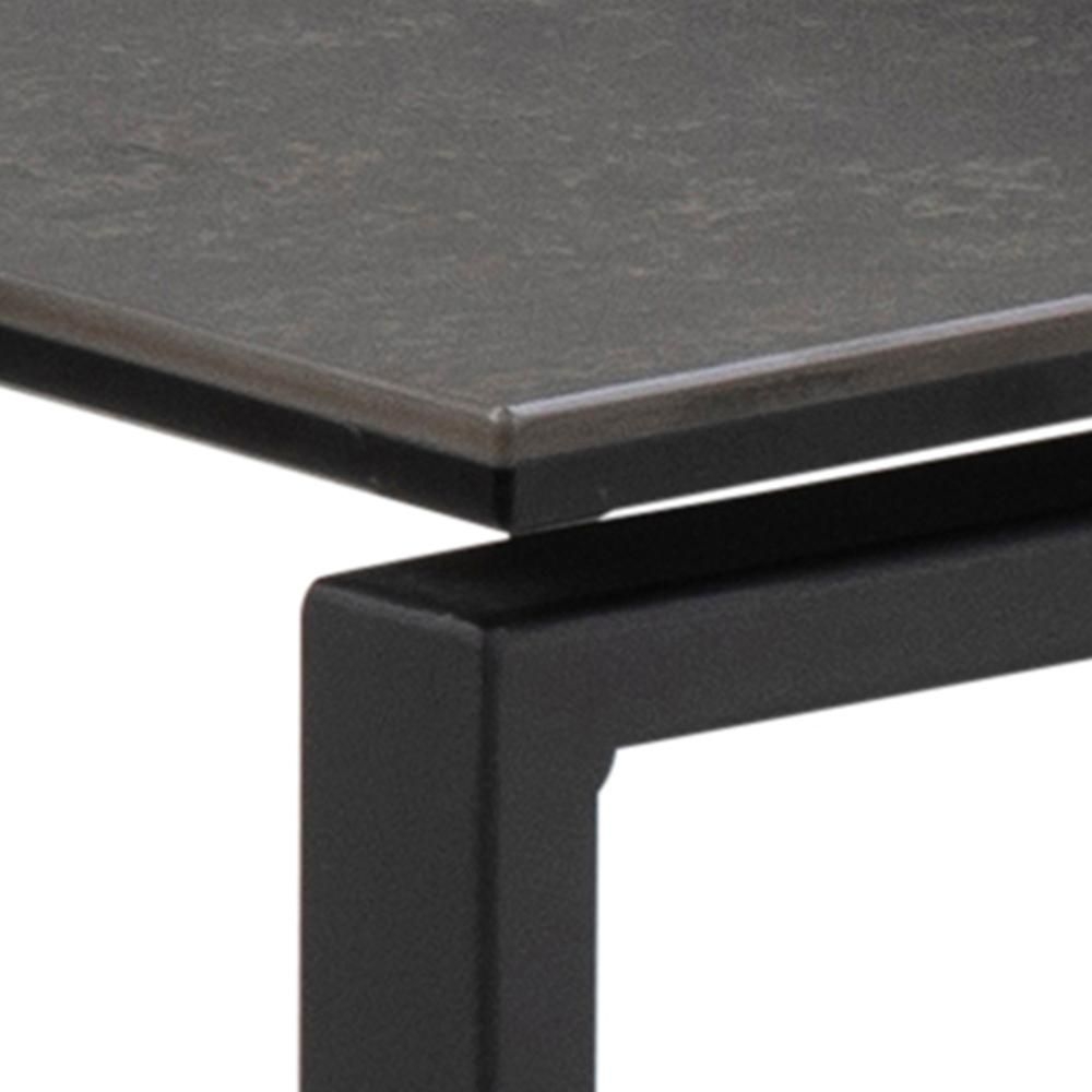 Product photograph of Kiefer Black Ceramic Nest Of 3 Tables from Choice Furniture Superstore.