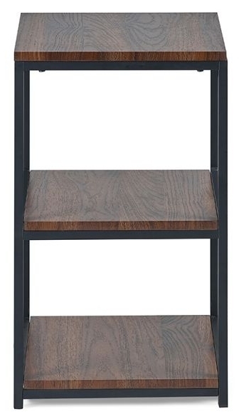 Product photograph of Tribeca Walnut Narrow Side Table from Choice Furniture Superstore.