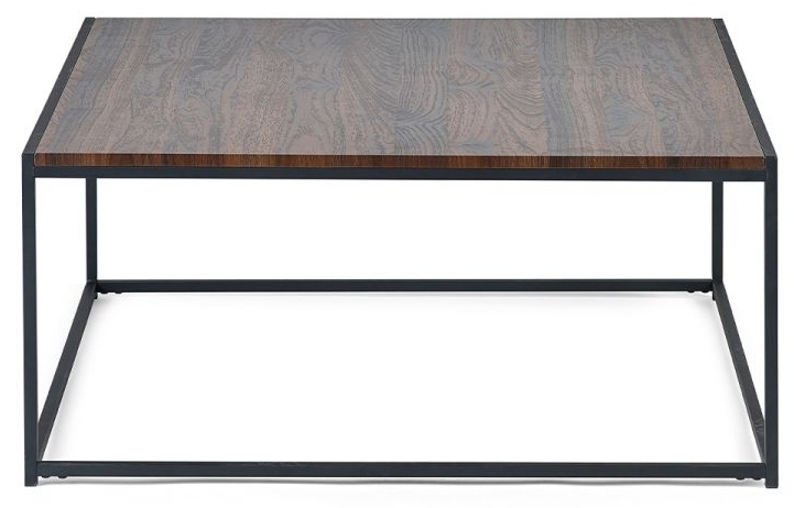Product photograph of Tribeca Walnut Square Coffee Table from Choice Furniture Superstore.