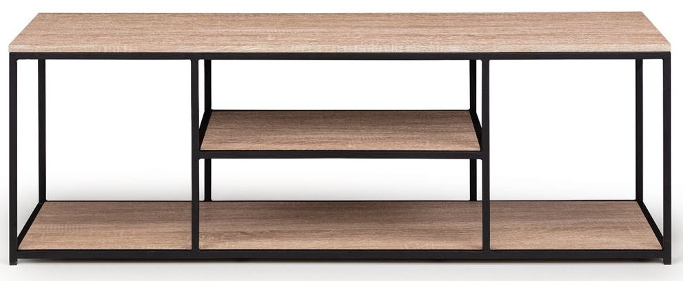 Product photograph of Tribeca Oak 140cm Tv Unit from Choice Furniture Superstore.