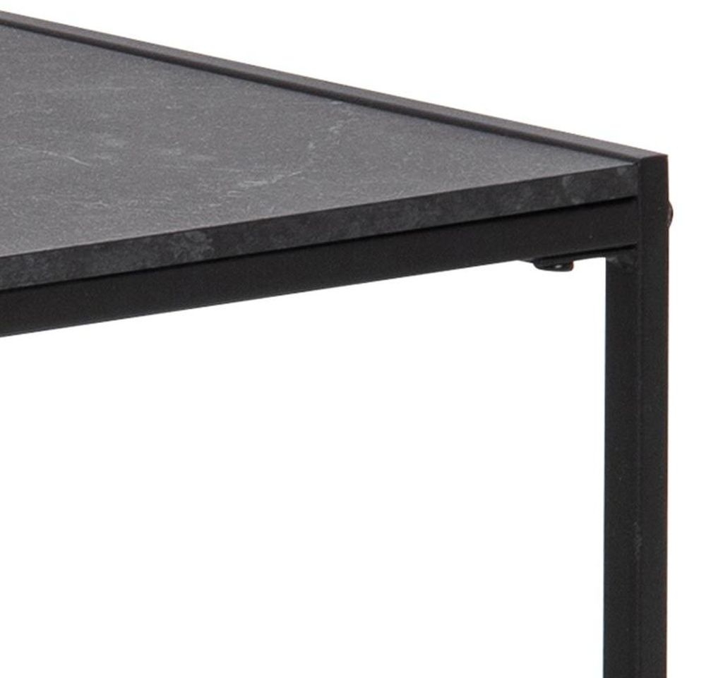 Product photograph of Iselin Black 120cm Coffee Table from Choice Furniture Superstore.