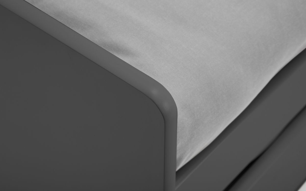 Product photograph of Elba Dark Grey Daybed from Choice Furniture Superstore.