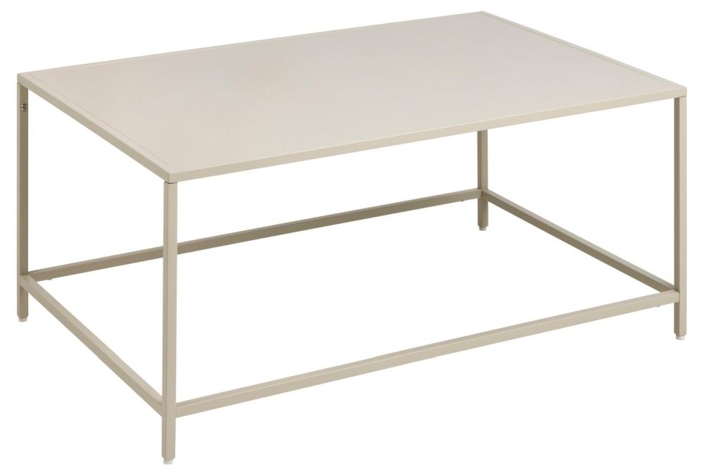 Product photograph of Newcastle Matt Sand Coffee Table from Choice Furniture Superstore.