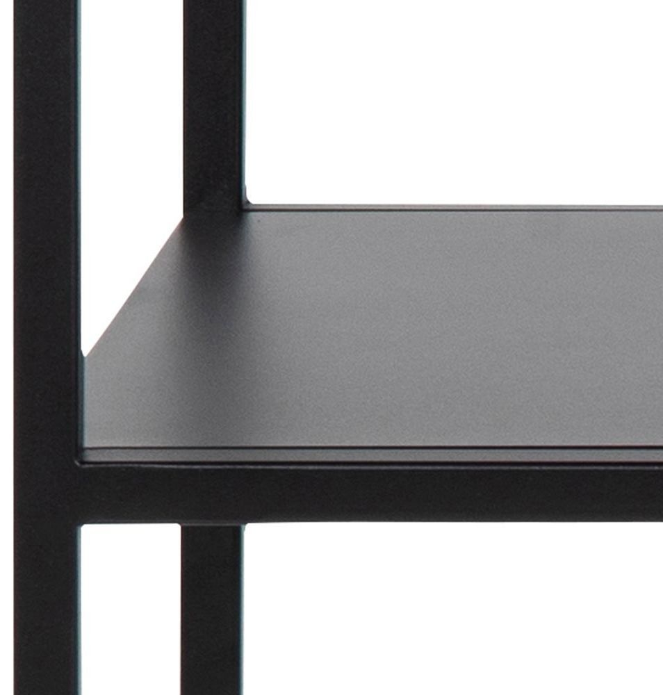 Product photograph of Newcastle Black 100cm Console Table from Choice Furniture Superstore.