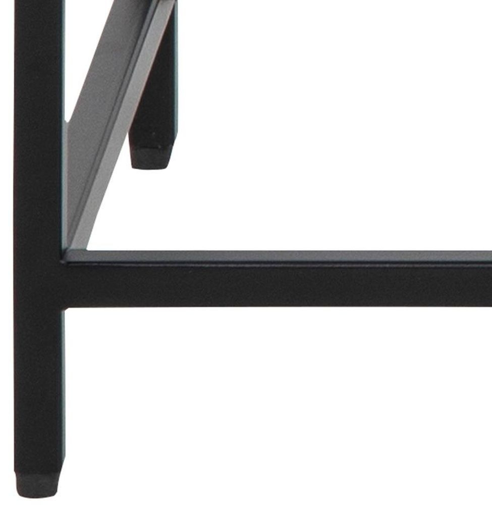 Product photograph of Newcastle Black 100cm Console Table from Choice Furniture Superstore.