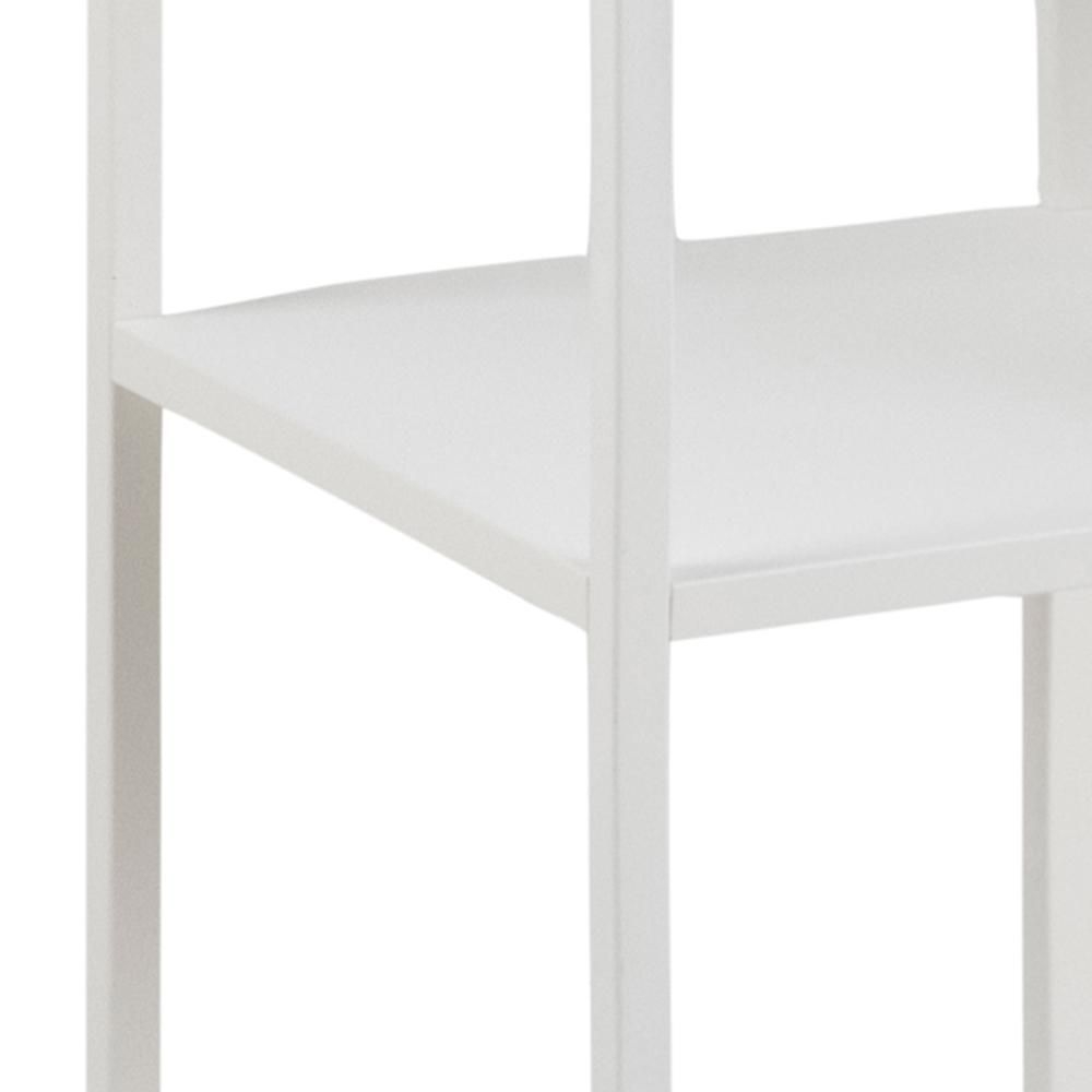 Product photograph of Newcastle White Open Wide Shelving Unit from Choice Furniture Superstore.