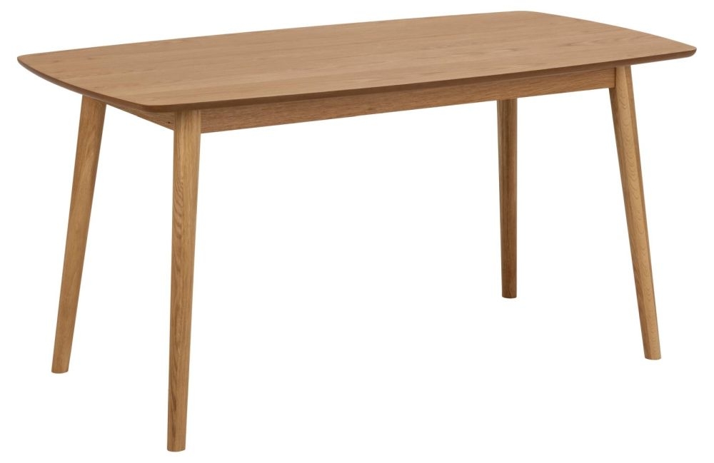 Product photograph of Nibley 6 Seater Dining Table - 150cm from Choice Furniture Superstore.