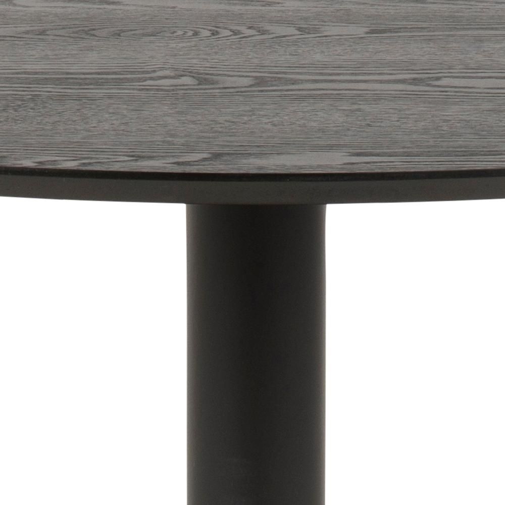 Product photograph of Irene Matt Black 2 Seater Round Dining Table - 110cm from Choice Furniture Superstore.