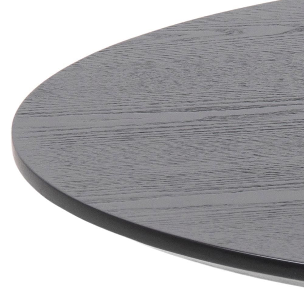 Product photograph of Irene Matt Black Round Coffee Table from Choice Furniture Superstore.