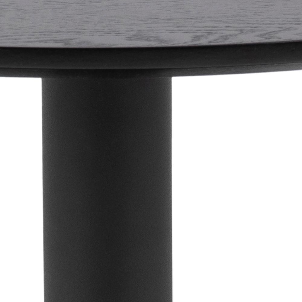 Product photograph of Irene Matt Black Round Coffee Table from Choice Furniture Superstore.